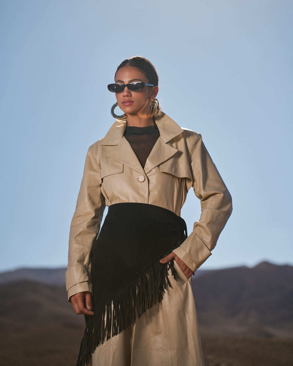 Trench Coat La Luna
